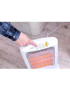 ESTUFA DE CUARZO - MODELO ECONOMICO - ANTI-VUELCO - 400-800-1200W - EDM 2