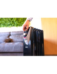 RADIADOR MODELO BLACK EDITION - SIN ACEITE - (8 ELEMENTOS) - 1500W 2
