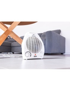 CALEFACTOR COMPACTO - VERTICAL. COLOR BLANCO- 1000-2000W - EDM