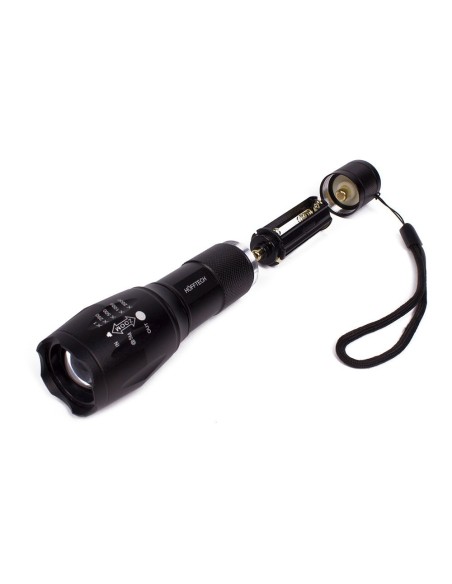 LINTERNA ALUMINIO TACTICA A PILAS SUPERBEAM 5 W HOFFTECH