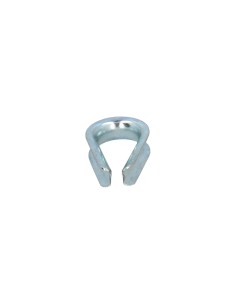 Guardacabos Zincado Para Cable 3 mm. 2