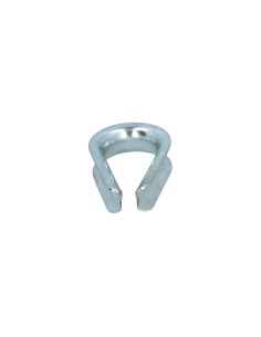 Guardacabos Zincado Para Cable 4 mm. 2