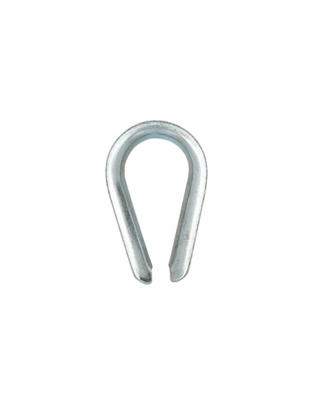 Guardacabos Zincado Para Cable 4 mm.