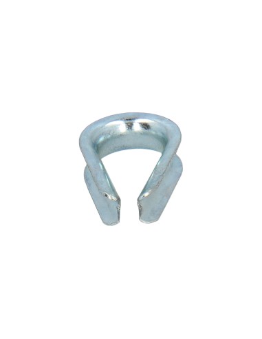 Guardacabos Zincado Para Cable 6 mm.