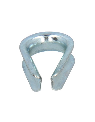 Guardacabos Zincado Para Cable 12 mm.