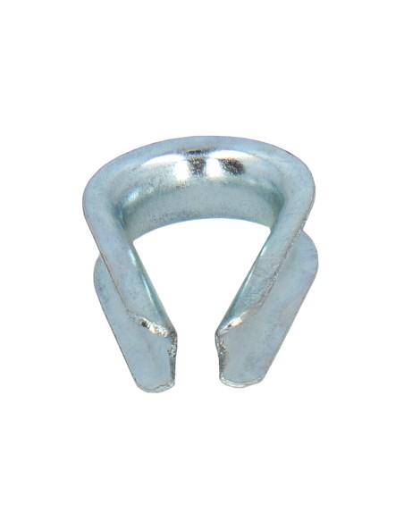 Guardacabos Zincado Para Cable 12 mm.