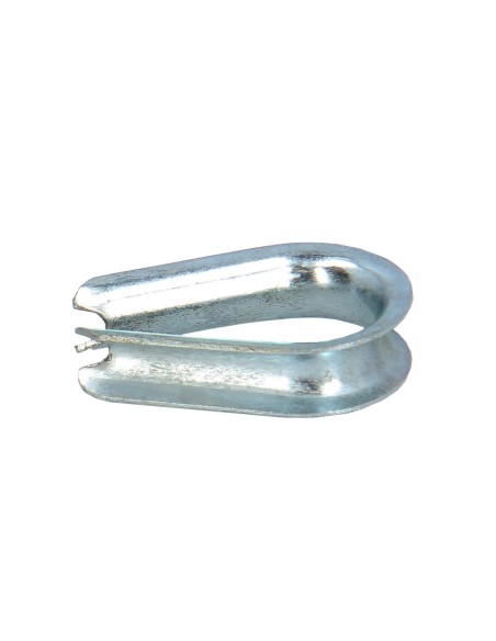 Guardacabos Zincado Para Cable 12 mm.