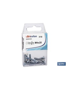 BLÍSTER DE 6 UDS. DIN-933 M-6X40 ZINC VENTA UNITARIA 2