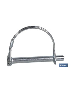 PASADOR ELASTICO CENTRO EJE 10 MM.