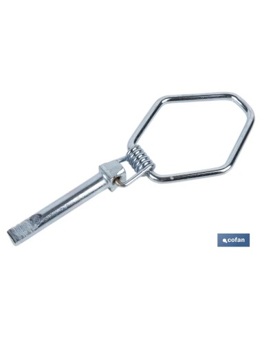 PASADOR DE ANILLA DE SEGURIDAD Ø8,5 MM