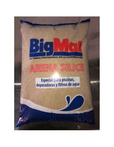 SACO ARENA SILICE 25 KG.SECA FINA 0,5/1 MM