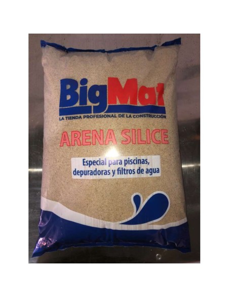 SACO ARENA SILICE 25 KG.SECA FINA 0,5/1 MM