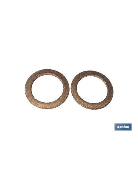 ARANDELA COBRE 8X14X1,5