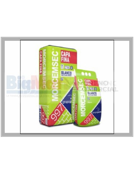 MORTERO SECO 25-KG.BLANCO CAPAFINA IMPERMEABLE EXTERIOR