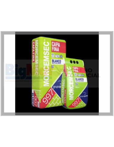 MORTERO PROYECTADO BLANCO 25 KG MORCEM SEC EXTERIOR CAPA GRUESA