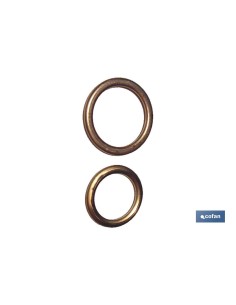 ARANDELA DE COBRE PARA TAPON CARTER 10x14