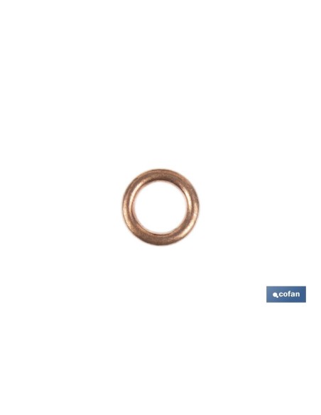 ARANDELA DE COBRE PARA TAPON CARTER 18X24