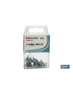 BLÍSTER DE 4 UDS. DIN-84 M-6X50 ZINC VENTA UNITARIA 2