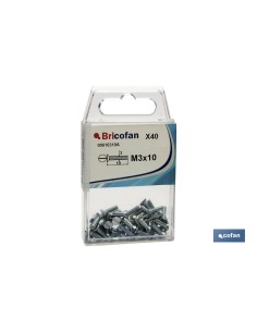 BLÍSTER DE 35 UDS. DIN-963 M-3X16 VENTA UNITARIA