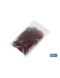 ARANDELA DE FIBRA ROJA M-8 X 12 X 1,5 2