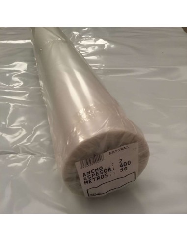 PLASTICO TRASPARENTE NATURAL RECUPERADO GALGA 600 4X50 Mts.