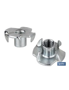 TUERCA CLAVABLE HIERRO ZINCADA M-6