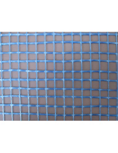 MALLA MORTERO AZUL Fibra Vidrio R/1X50 Mts.
