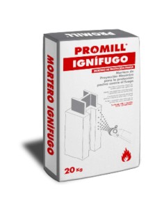 MORTERO PROTECCION FUEGO PROMILL IGNIFUGO (D)
