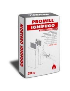 MORTERO PROTECCION FUEGO PROMILL IGNIFUGO (D) 2