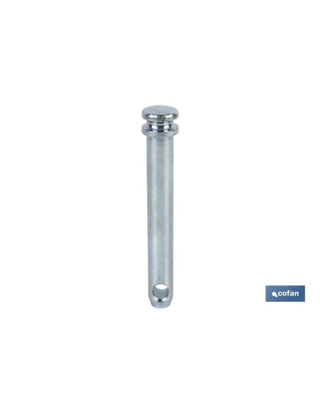 PERNO PARA TERCER PUNTO CON CABEZA Ø19 X 120 MM