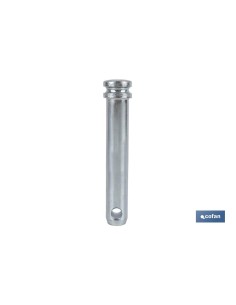 PERNO PARA TERCER PUNTO CON CABEZA Ø25 X 126 MM