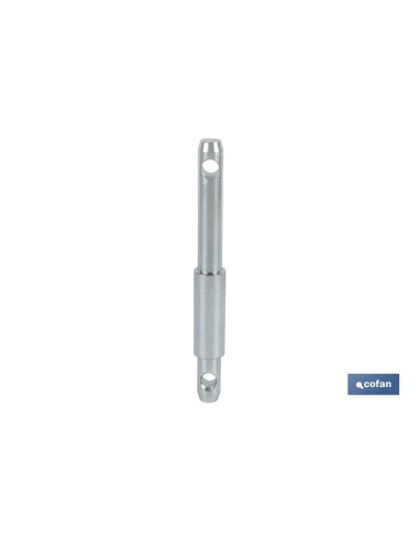 PERNO DOBLE INTERCAMBIABLE PARA ENGANCHE APEROS Ø25 X Ø19 MM
