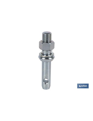PERNO ROSCADO PARA ENGANCHE APEROS M 22 X Ø22 MM