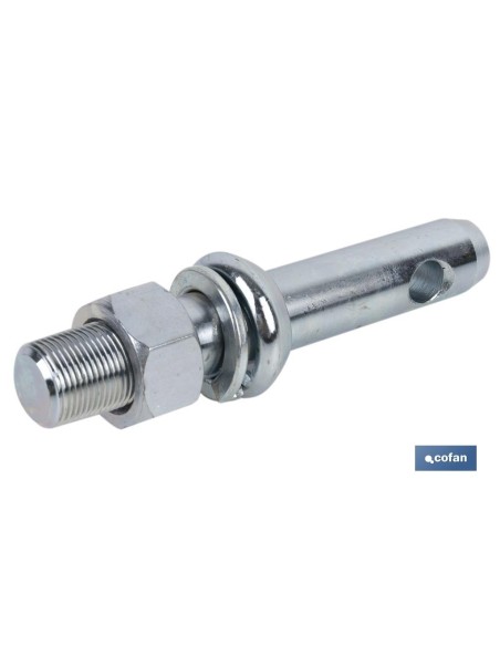 PERNO ROSCADO PARA ENGANCHE APEROS M 22 X Ø22 MM