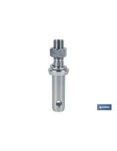PERNO ROSCADO PARA ENGANCHE APEROS M 22 X Ø28 MM