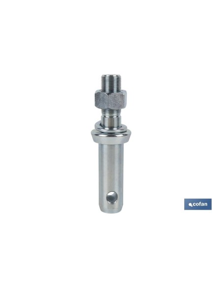 PERNO ROSCADO PARA ENGANCHE APEROS M 22 X Ø28 MM