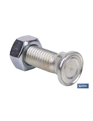 TORNILLO DOS PRISIONEROS C-8.8 M-12X35 ZINCADO