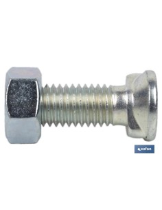 TORNILLO DOS PRISIONEROS C-8.8 M-12X45 ZINCADO