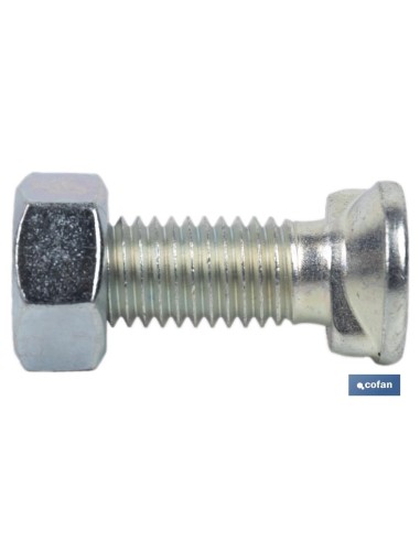 TORNILLO DOS PRISIONEROS C-8.8 M-12X45 ZINCADO