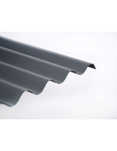 PLACA POLIESTER ONDUCOLOR GRIS 1,3MM (3,00 X 1X10M)