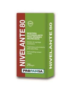 MORTERO NIVELANTE 80 (SACO 25 KG) PROPAMSA