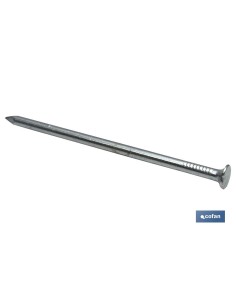 BLÍSTER DE 15 UDS. PUNTA DE ACERO ZINCADO CABEZA PLANA 25X50 MM VENTA UNITARIA 2