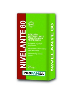 MORTERO NIVELANTE 80 (SACO 25 KG) PROPAMSA 2