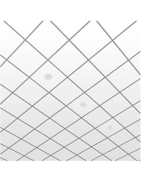 TECHO ACUSTICO BLANCO TONGA A22 600X600MM (D) GABELEX IN