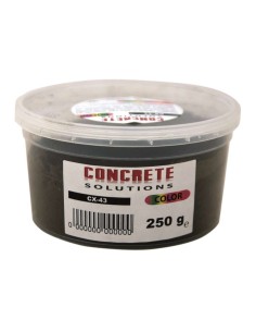 COLORANTE MORTERO CONCRETE CX-43 NEGRO 250GR. (C) ESTABLECIM
