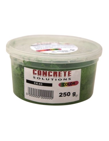COLORANTE MORTERO CONCRETE CX-43 VERDE 250GR. (C) ESTABLECIM