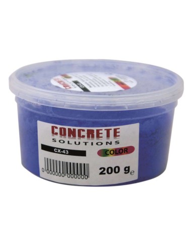 COLORANTE MORTERO CONCRETE CX-43 AZUL 200GR. (C) ESTABLECIM