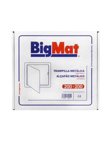 TRAMPILLA METALICA 300X300 RAL 9010 BIGMAT (D) EUROFIRST