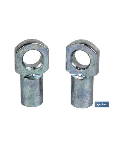 2 UDS ACCESORIO OJAL MUELLE NEUMÁTICO 8MM