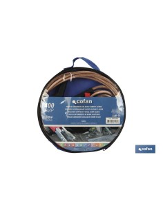 PINZAS DE ARRANQUE AISLADAS DE COBRE/ACERO 3 M 400 AMP TUV/GS 2